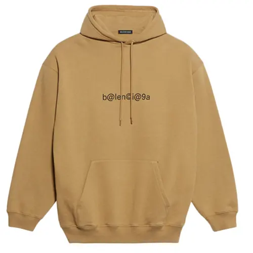 Balenciaga Sweatshirt Loose Fit Unisex Khaki