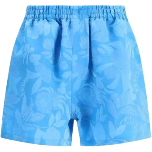 Balenciaga Floral Patterned Shorts