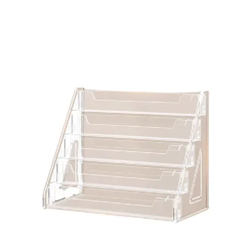 Eyeshadow palette, transparent cosmetic storage box, dressing table, perfume for skin care, stand