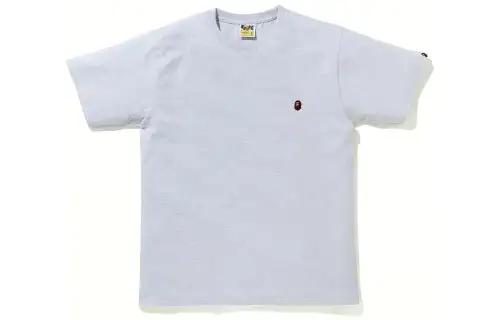A BATHING APE Bape T Shirts Men's Crew Neck Moderate Straight Fit