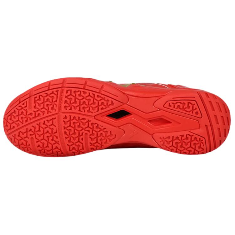 VICTOR 8500NLite Cushioning, Wear Resistant Low top Badminton Shoes Men’s Red Gold