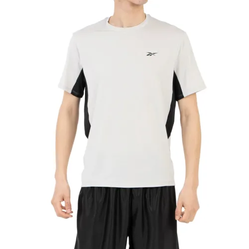 Reebok T Shirts Men's Gray Crew Neck