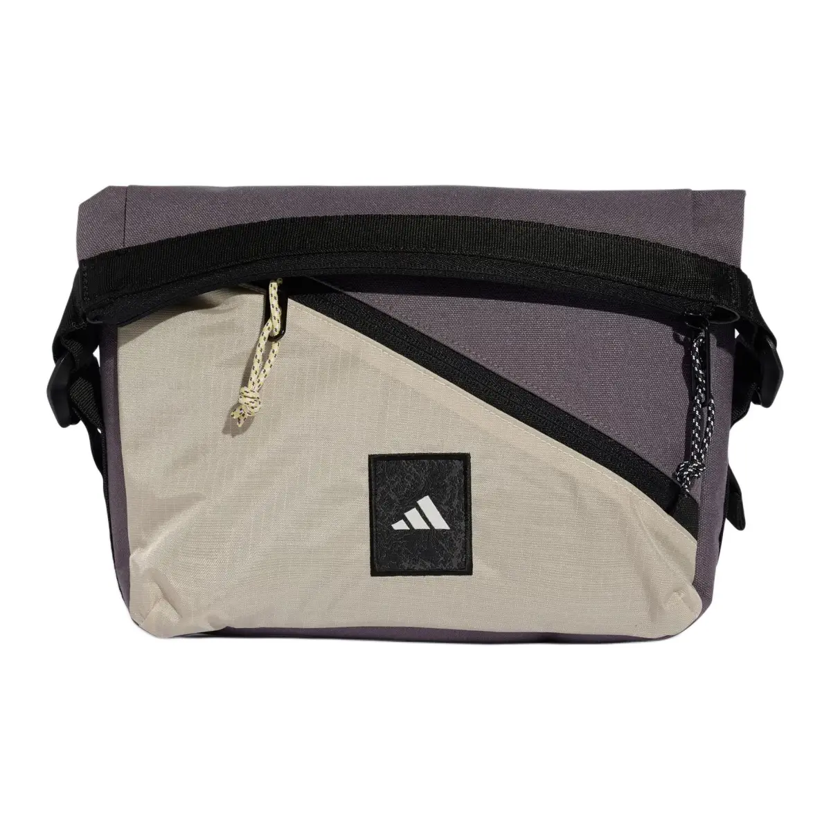 Adidas Fabric Crossbody Bags Unisex Stratum Gray & Miracle Bauxite Brown