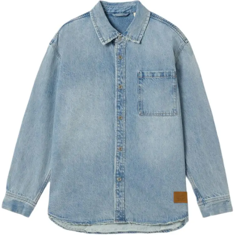 Levi's Denim Jackets Men's Misty Blue Lapel Moderate Other