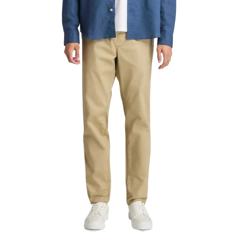 Timberland Casual Pants Men's Khaki Moderate Tapered Pants