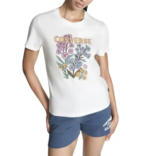 Converse Floral T Shirt