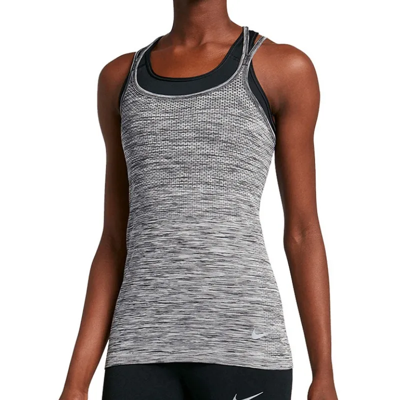 Nike Dry Camisoles Women's Gray Crew Neck Moderate Other
