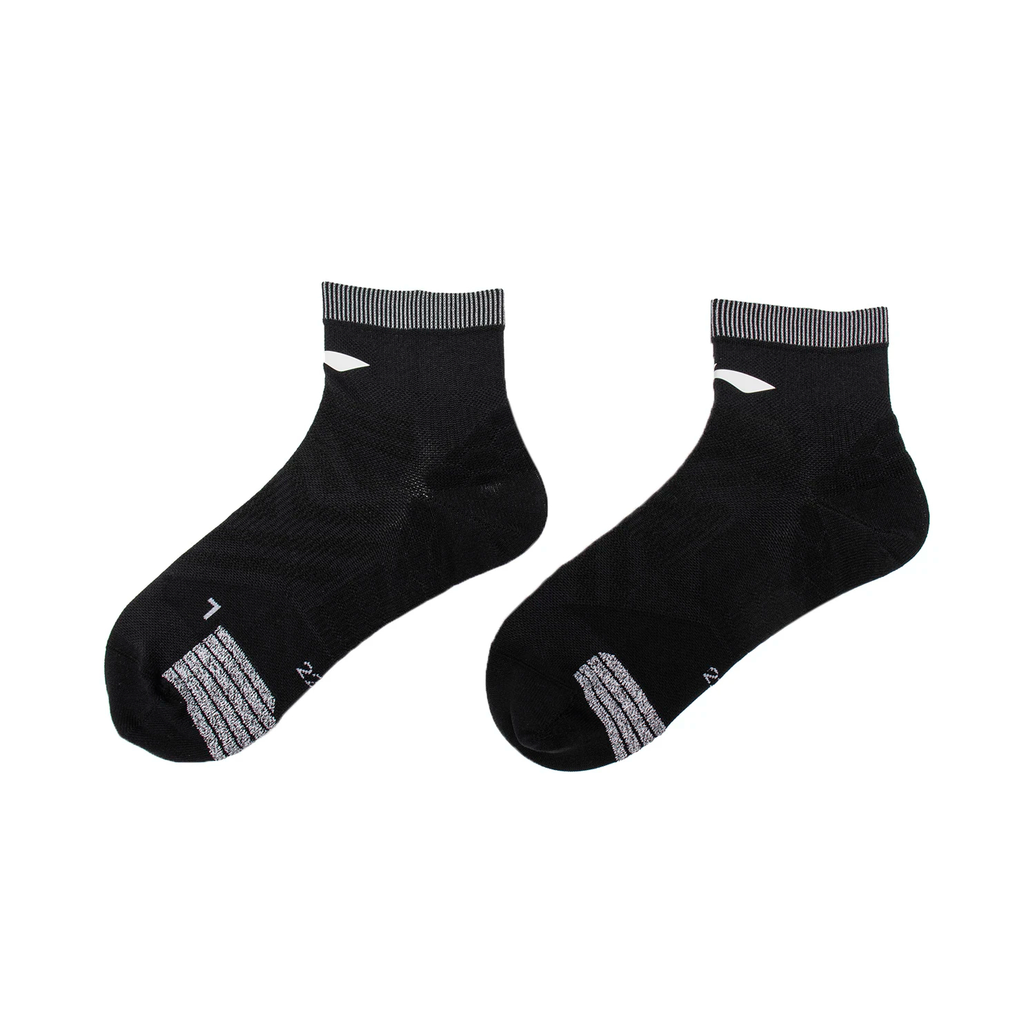 Li Ning Running Socks Unisex 1 Pack Black