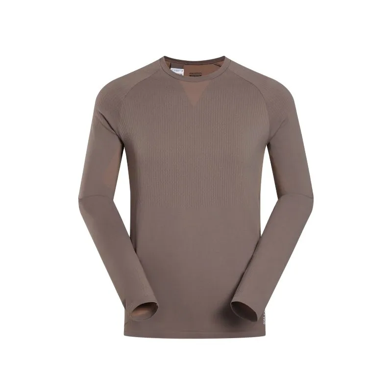 SALOMON SENSE AERO SEAMLESS T Shirt Men's Iron Gray