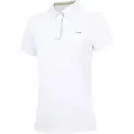 Li Ning Polo Shirts Women's Standard White Polo Collar Moderate Straight Fit