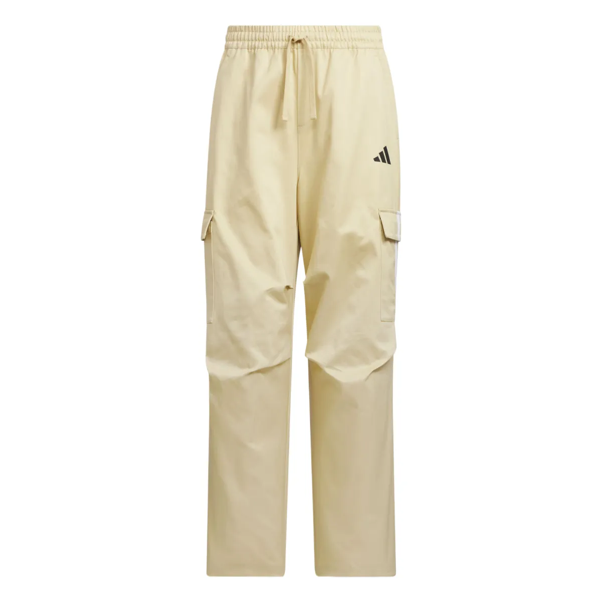 Adidas Casual Pants Men's Mist Light Brown Moderate Straight Fit Pants