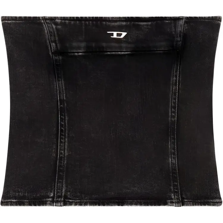 DIESEL De Ville D Denim Strapless Top