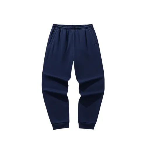 Anta Fleece Lined Thermal, Training Running, Casual Versatile, Campus Commute, Ankle Cuff Sweatpants Men's