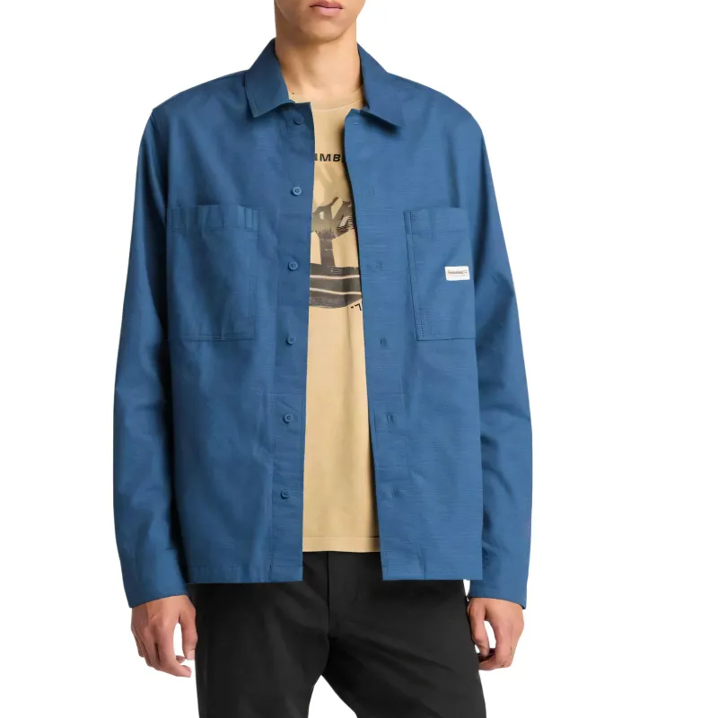 Timberland Jackets Men's Blue Lapel Moderate Other