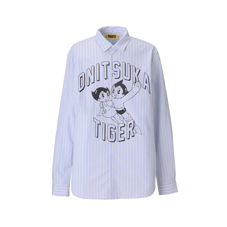 Onitsuka Tiger x Astro Boy Long Sleeved Shirt Unisex Light Blue