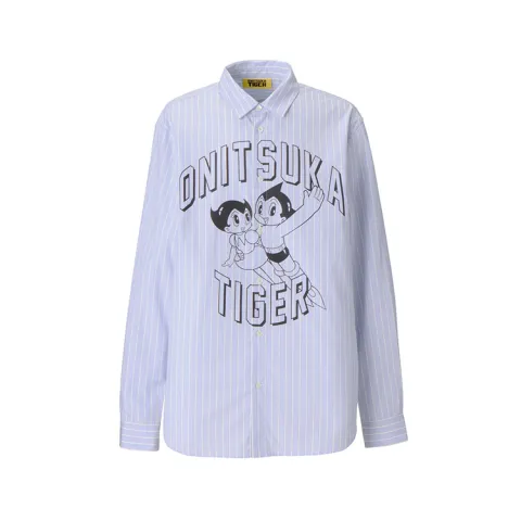 Onitsuka Tiger x Astro Boy Long Sleeved Shirt Unisex Light Blue