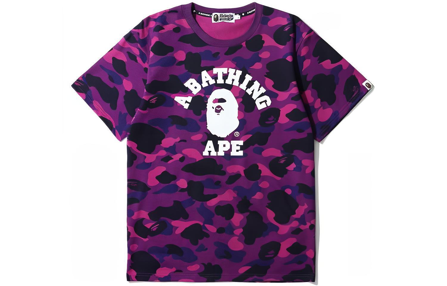 Футболка Унисекс A BATHING APE Camo (разноцветная)