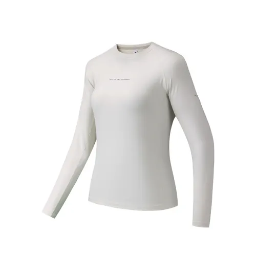 ANTA T Shirts Women's Crew Neck Moderate Straight Fit