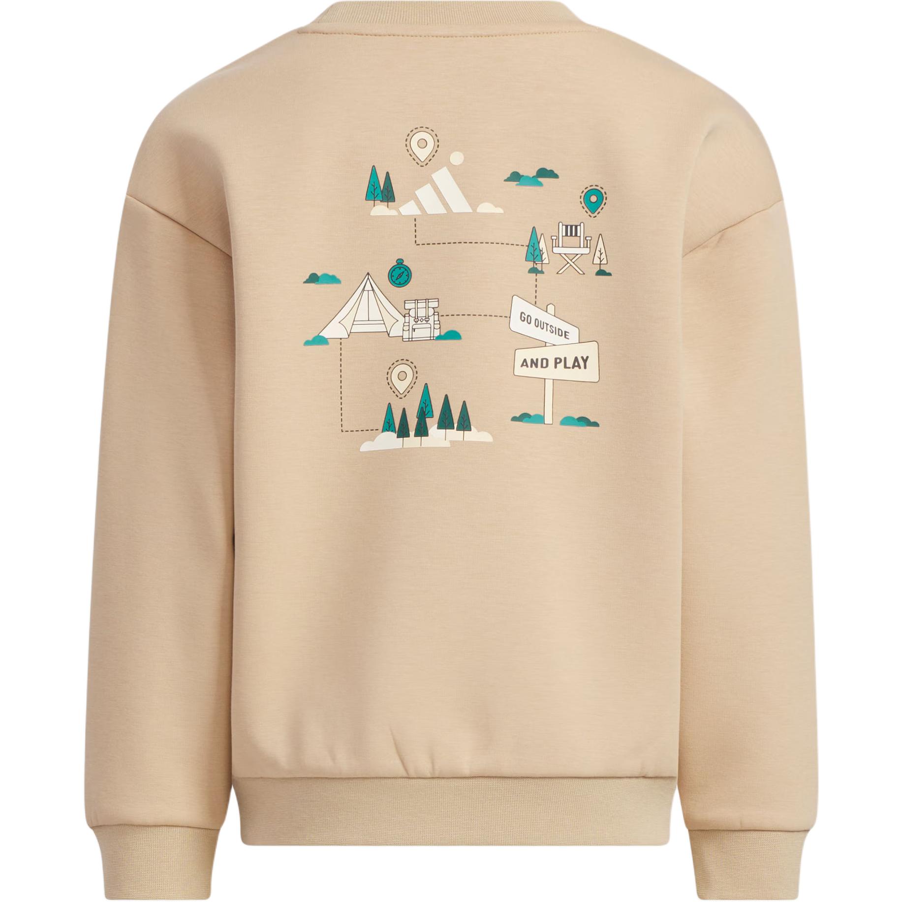 Детский джемпер adidas Sportswear (серый)