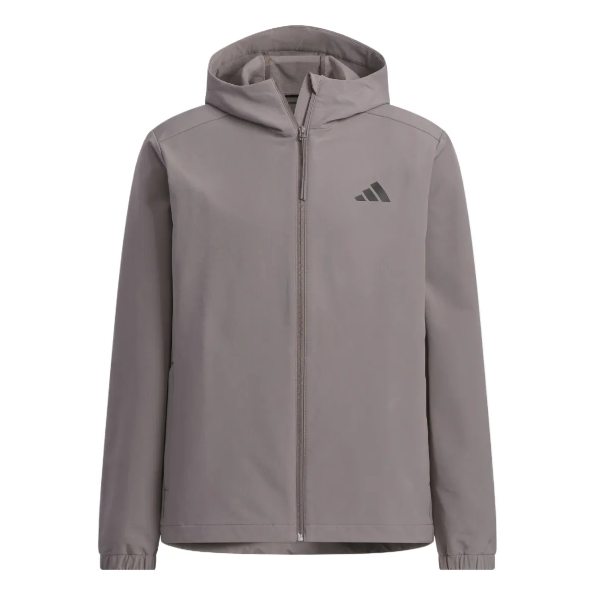 Adidas Softshell Jackets Unisex Charcoal Gray Hooded (Non-detachable) Moderate