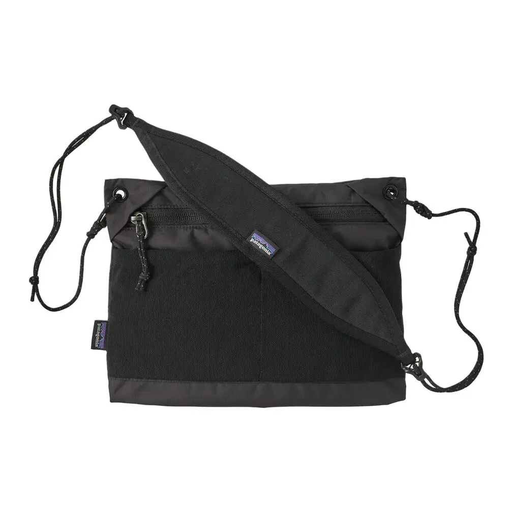 Patagonia Terravia Nylon Crossbody Bags Unisex Black