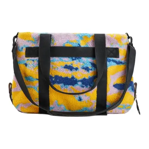 LOEWE Wool With Canvas Handbag Men's Multicolor