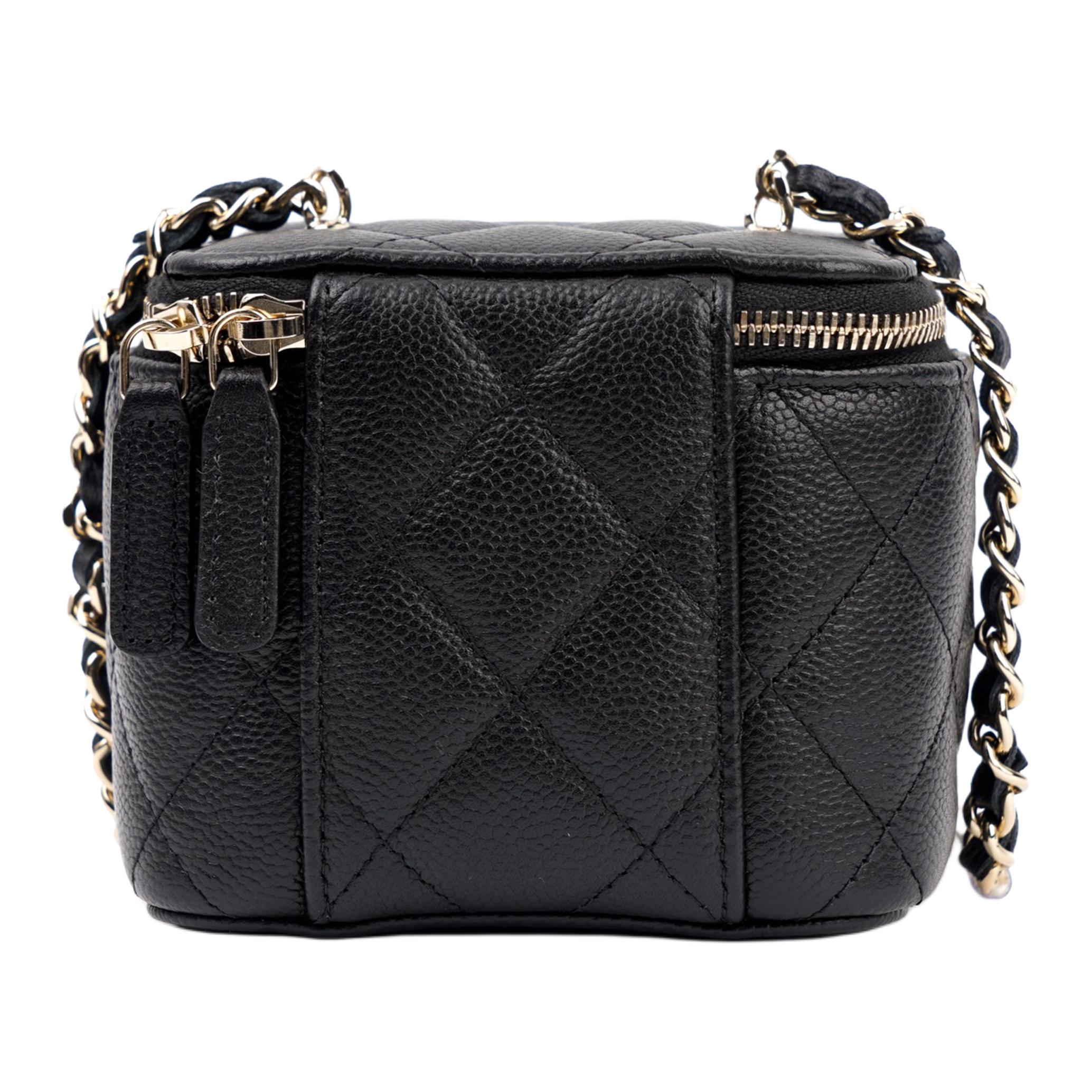 Женская сумка Chanel CLogo (черная) — фото 3