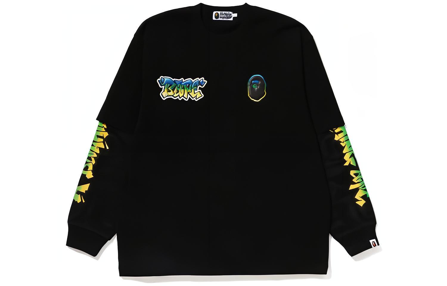 Мужская футболка A BATHING APE (черная)
