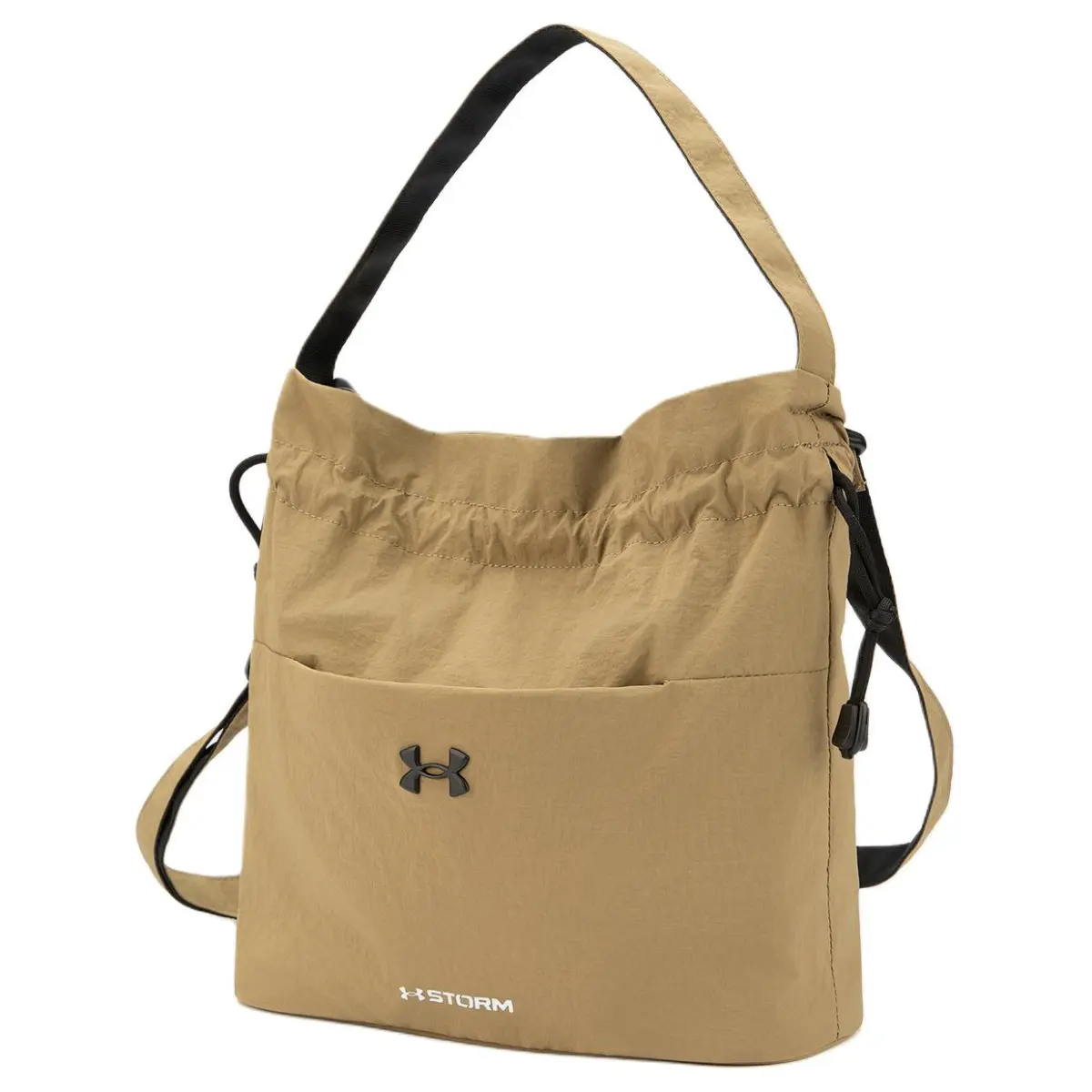 Under Armour Nylon Double Shoulder, One Shoulder Handbag Unisex Dark Olive