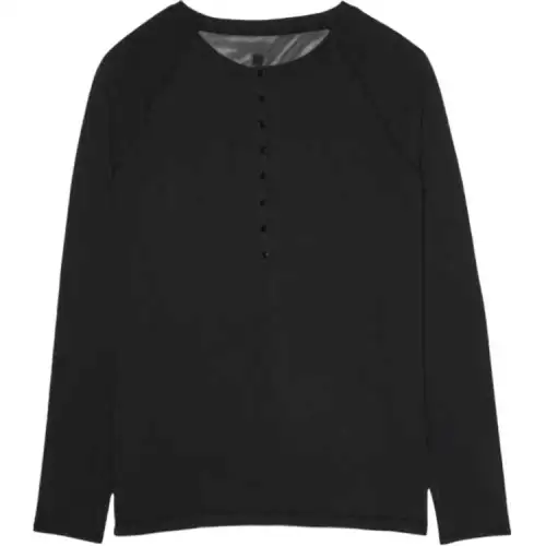 FILA FI LUX VLS HENLEY Shirt Women's Black