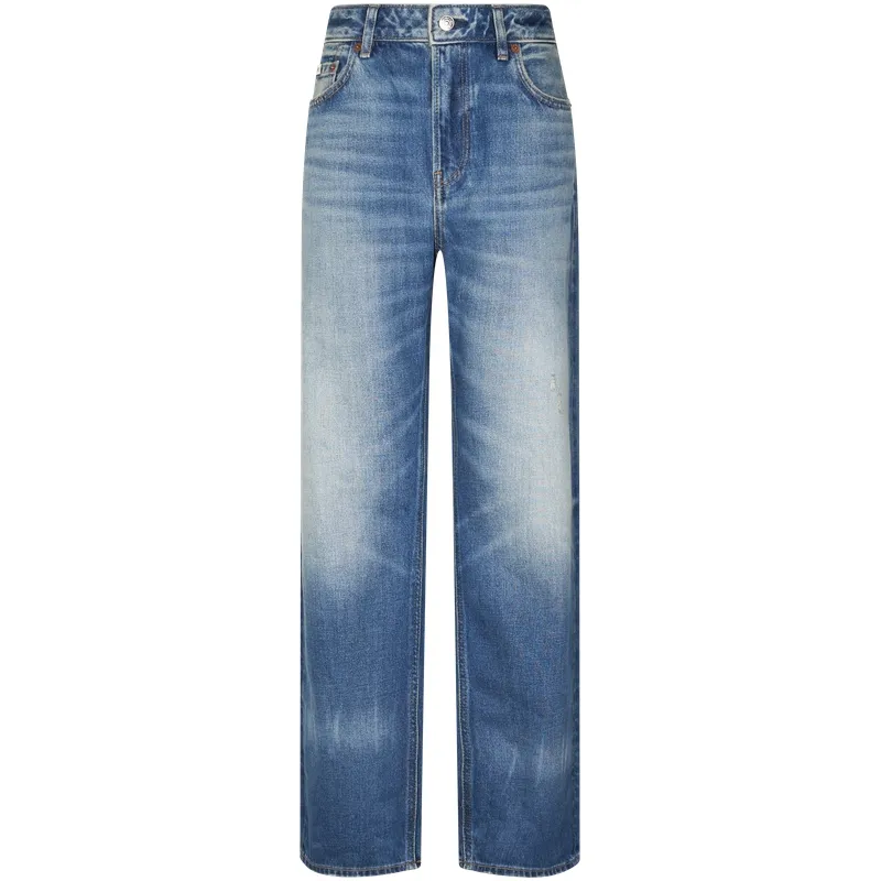 Calvin Klein 90s straight-leg high-waisted jeans