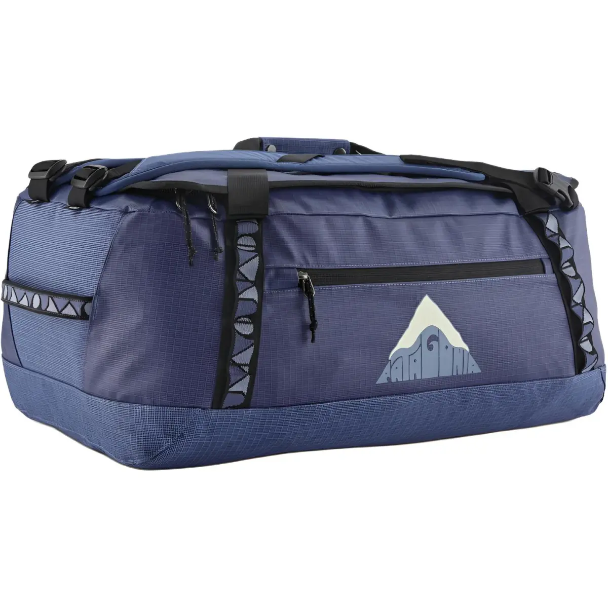 Patagonia Black Hole 55L Recycled Polyester Travel Bags Unisex Blue