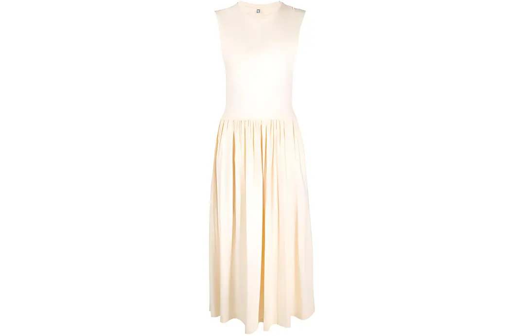 TOTEME Sleeveless Flared Midi Dress