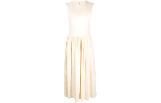 TOTEME Sleeveless Flared Midi Dress