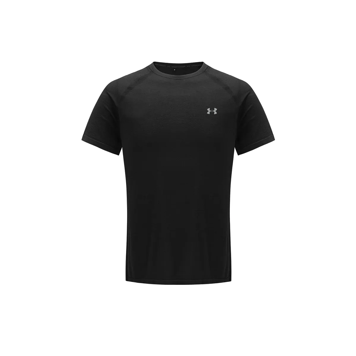 Under Armour T-Shirts Unisex Twilight Black Crew Neck Moderate Straight Fit