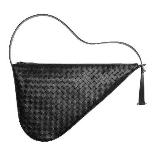 Bottega Veneta Virgule Zipped Shoulder Bag