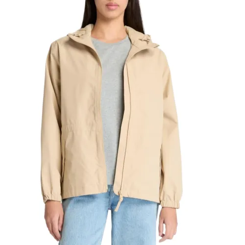 Timberland Jackets Women's Beige Hooded Moderate Other