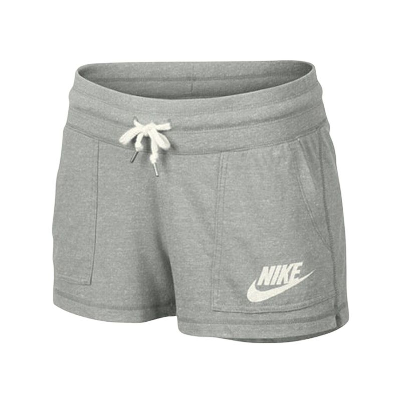 Nike Sports Shorts Women’s Gray Moderate Knitted Shorts
