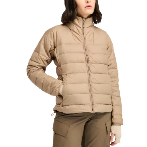 Timberland Down Jackets Women's Taupe Stand Collar