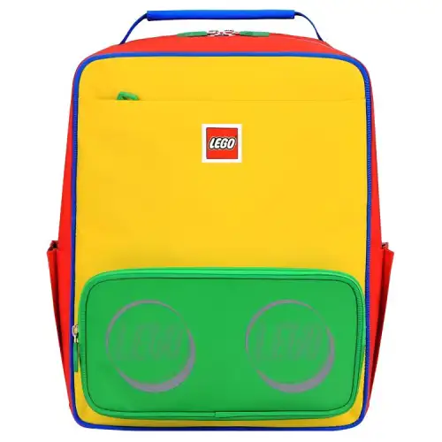 LEGO Polyester Backpack Medium Kids' Green & Yellow & Red