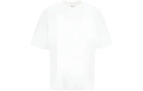 Vetements Logo Embroidered Crewneck T Shirt