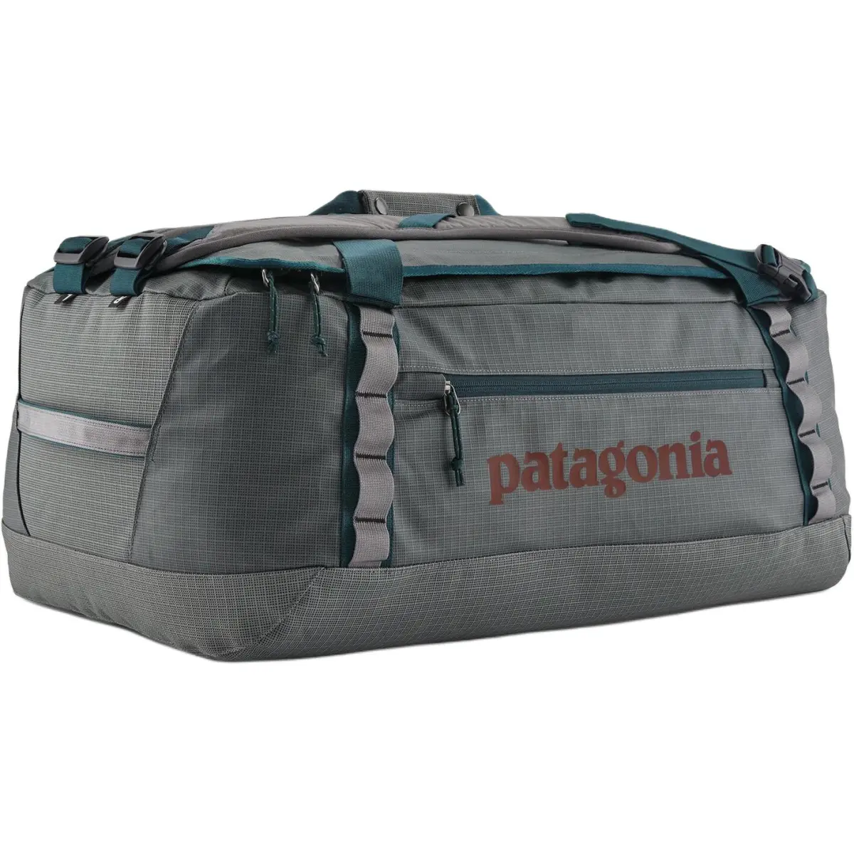 Patagonia Black Hole 55L Recycled Fabric Travel Bags Men's Noble Gray