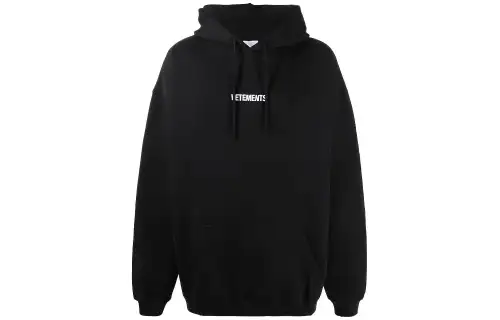 Vetements Logo Label Hoodie