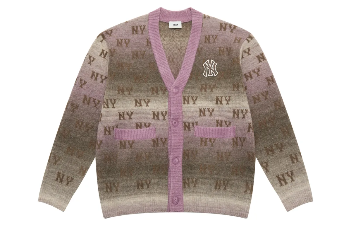 MLB MONOGRAM 25FW Knitwear Unisex Dark Pink