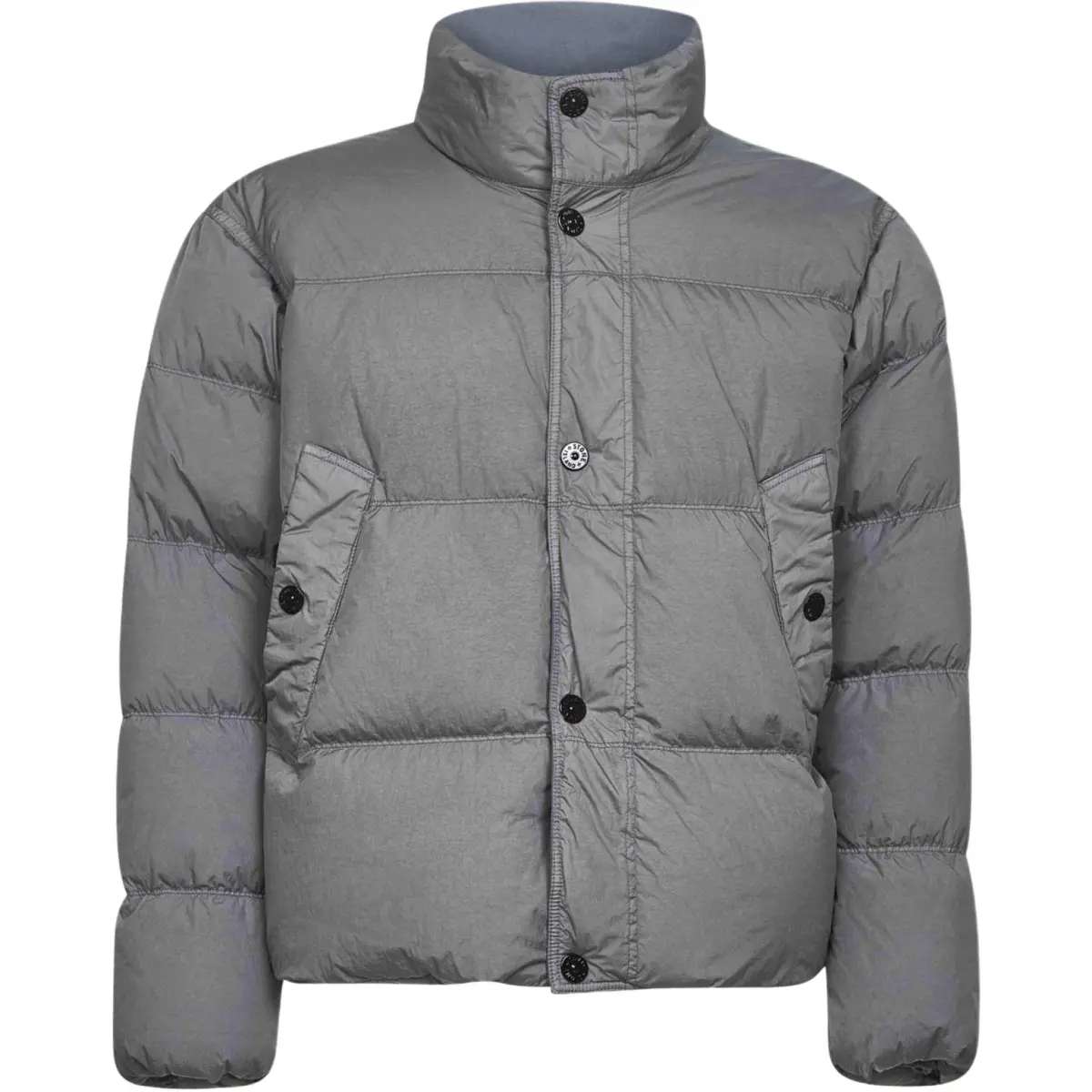 STONE ISLAND FW25 Down Jackets & Coats Unisex Gray