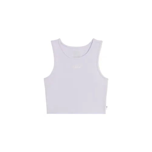 Vans Tank Tops Women's Purple Crew Neck Moderate Other