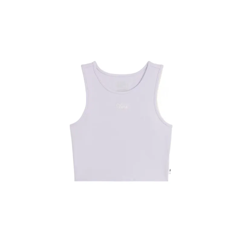 Vans Tank Tops Women's Purple Crew Neck Moderate Other
