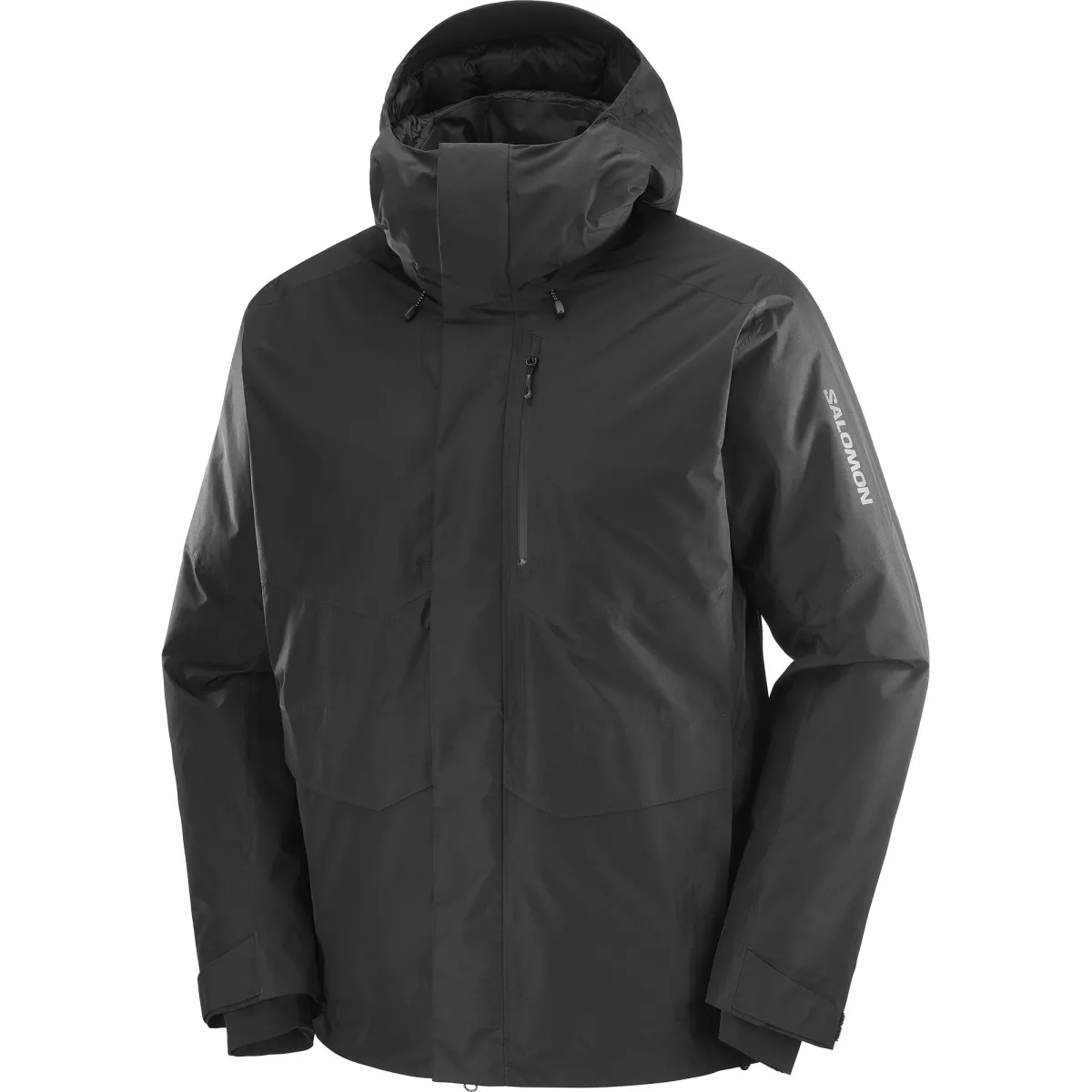 SALOMON Gore-Tex Down Jacket Men's Pitch Black