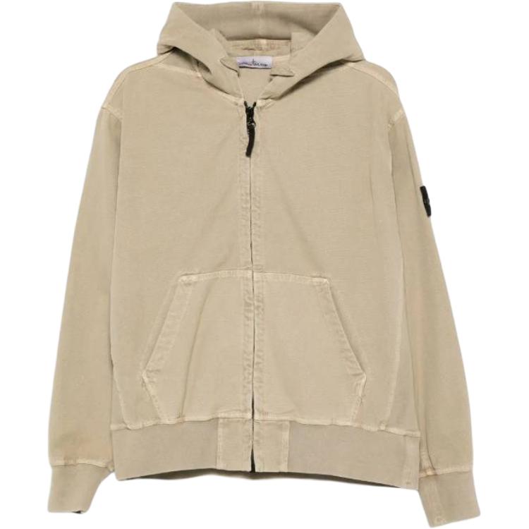 Мужское худи STONE ISLAND (черное)