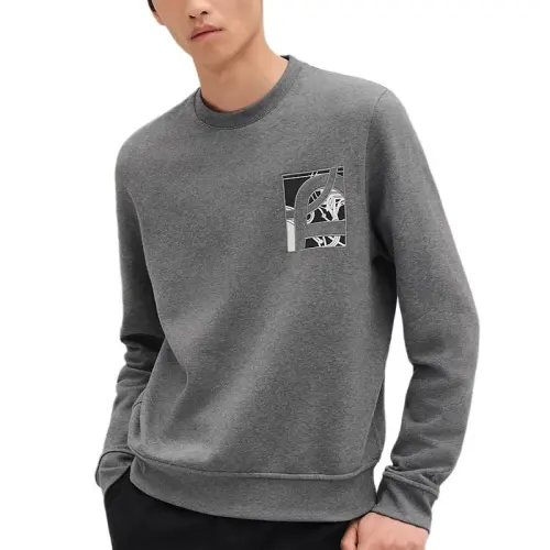 HERMES Calligraphy & Seal Collection FW25 Sweatshirt Men's